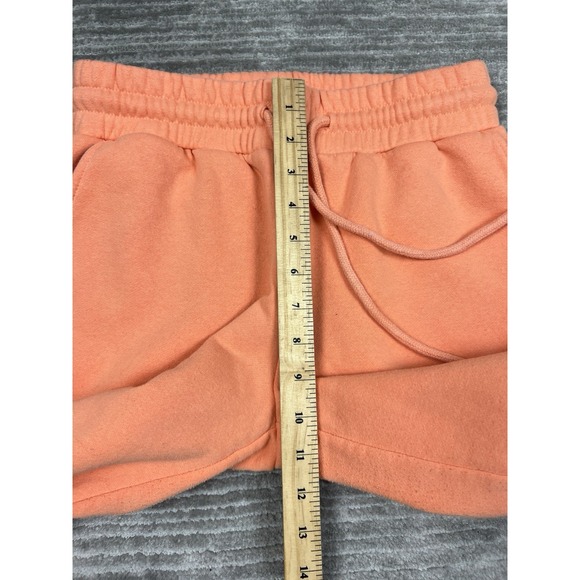 Zenana Pants Womens Small Orange‎ Joggers Pull On Drawstring Cotton Blend - Picture 8 of 14